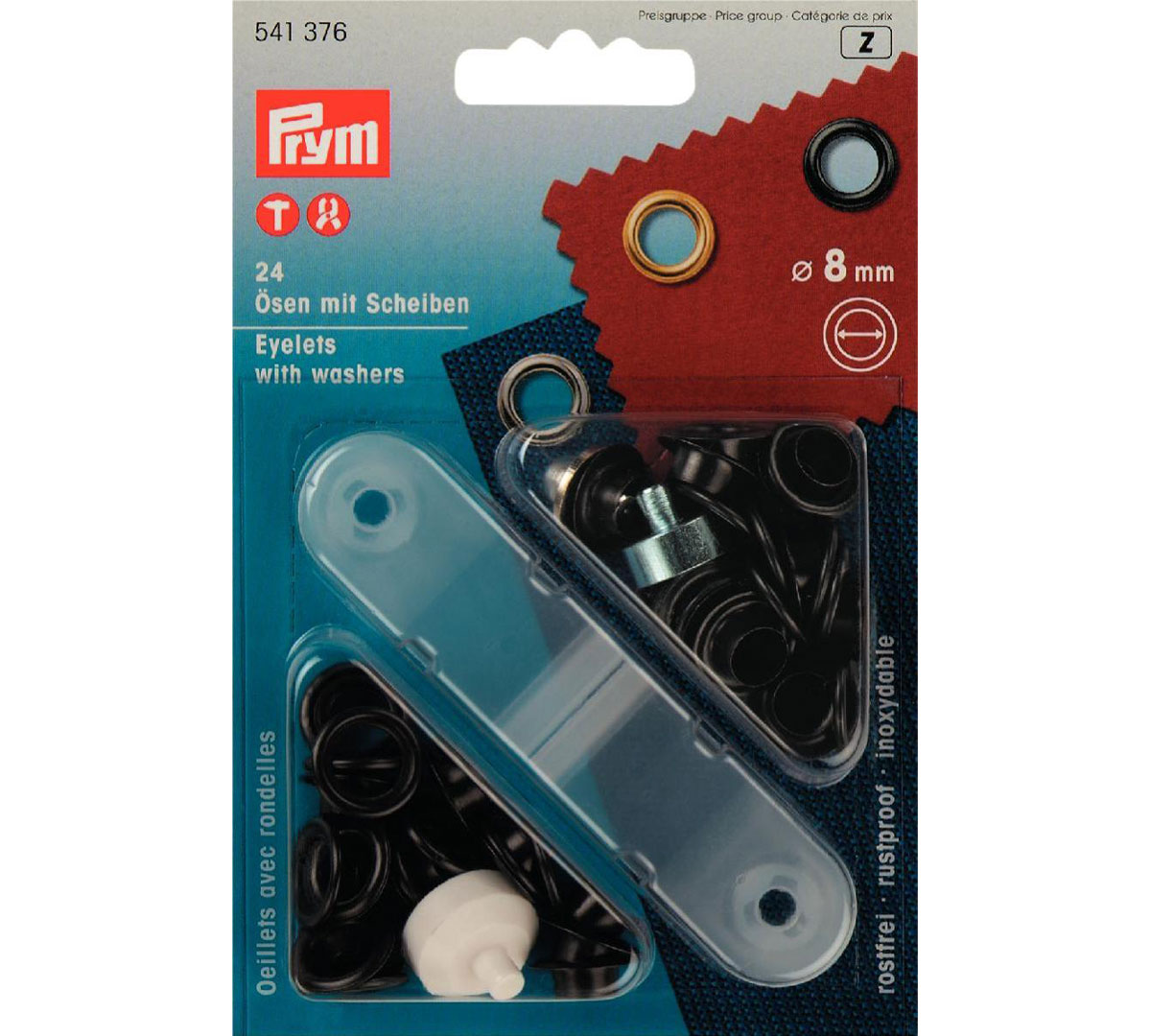 prym-oesen-mitscheiben-8mm-24st-schwarz